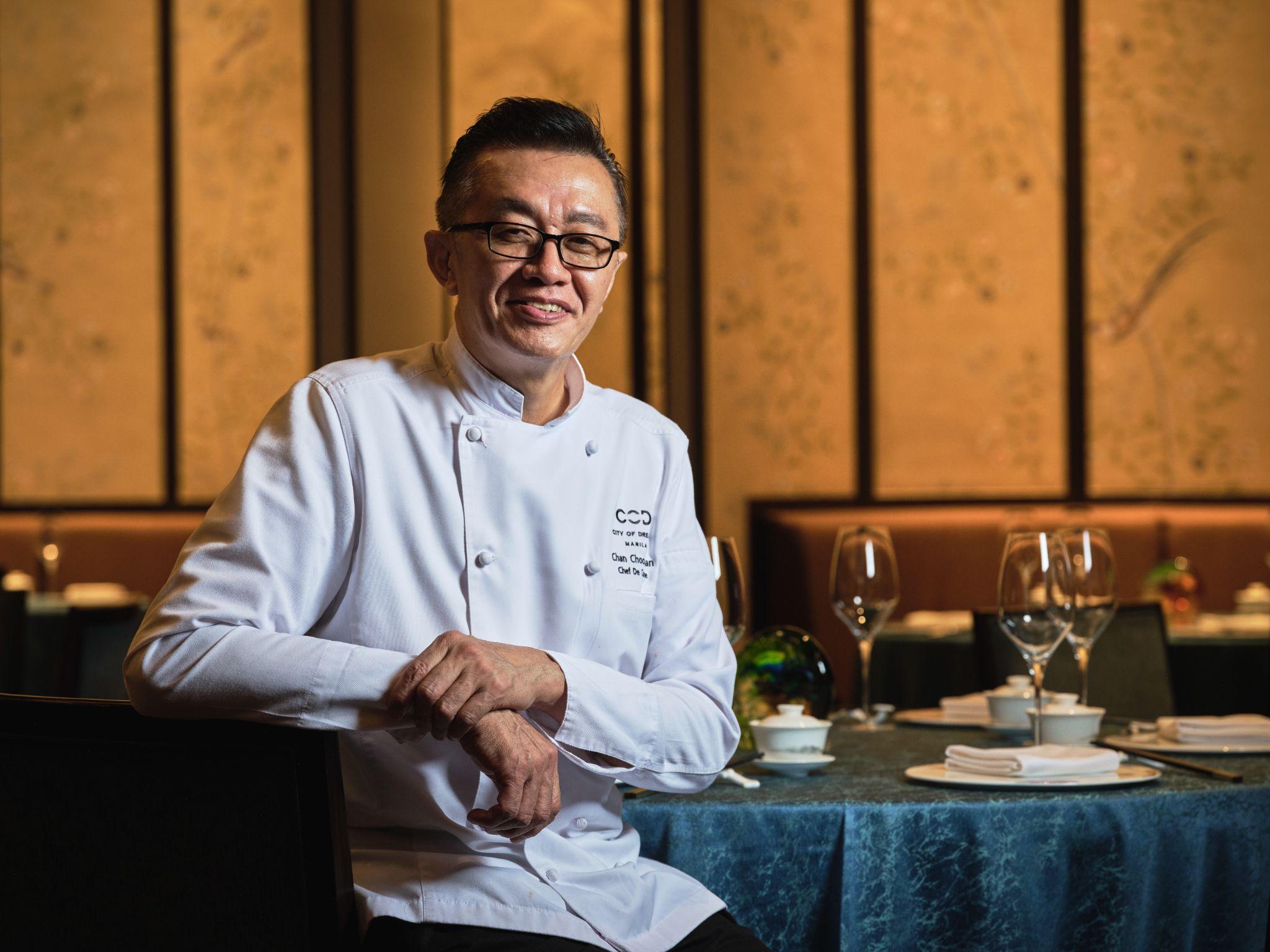 Chef Chan Choo Kean of Crystal Dragon