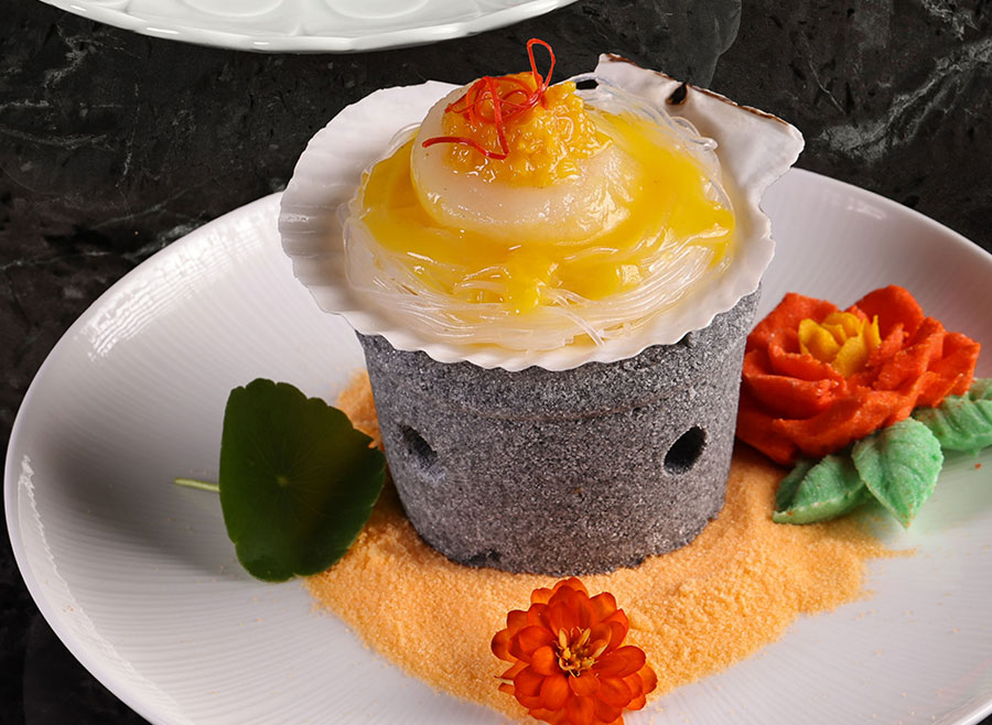 Poached Hokkaido Scallop