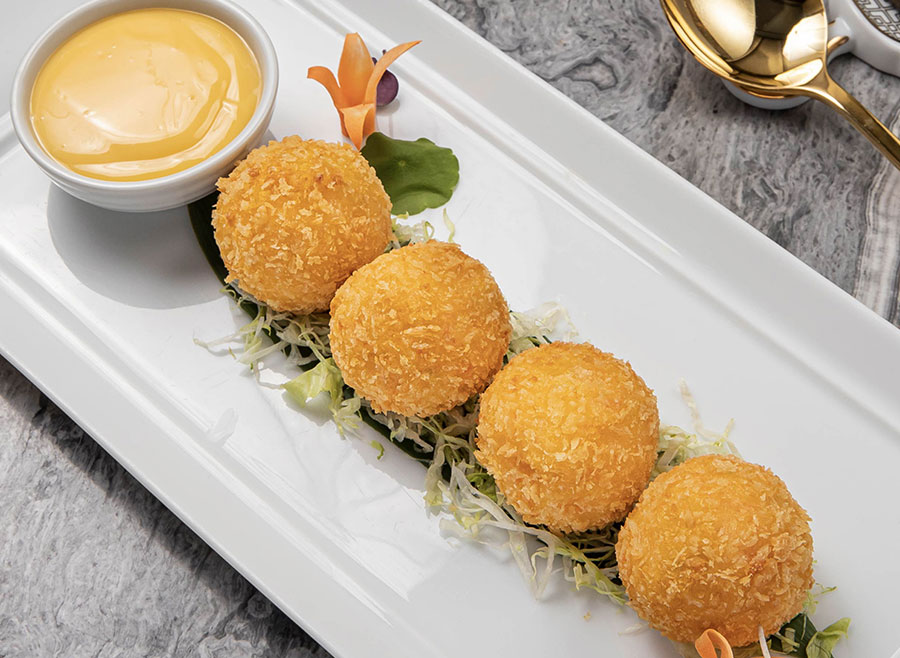 Deep-fried Prawn Balls